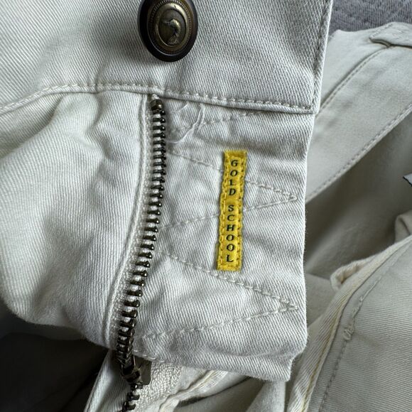 Duck Head Gold School Pant Men 42x32 Tan Chino Khaki Classic Fit Stretch - Picture 6 of 10